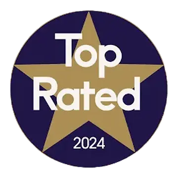 Treatwell Top Rated 2024 recognition badge