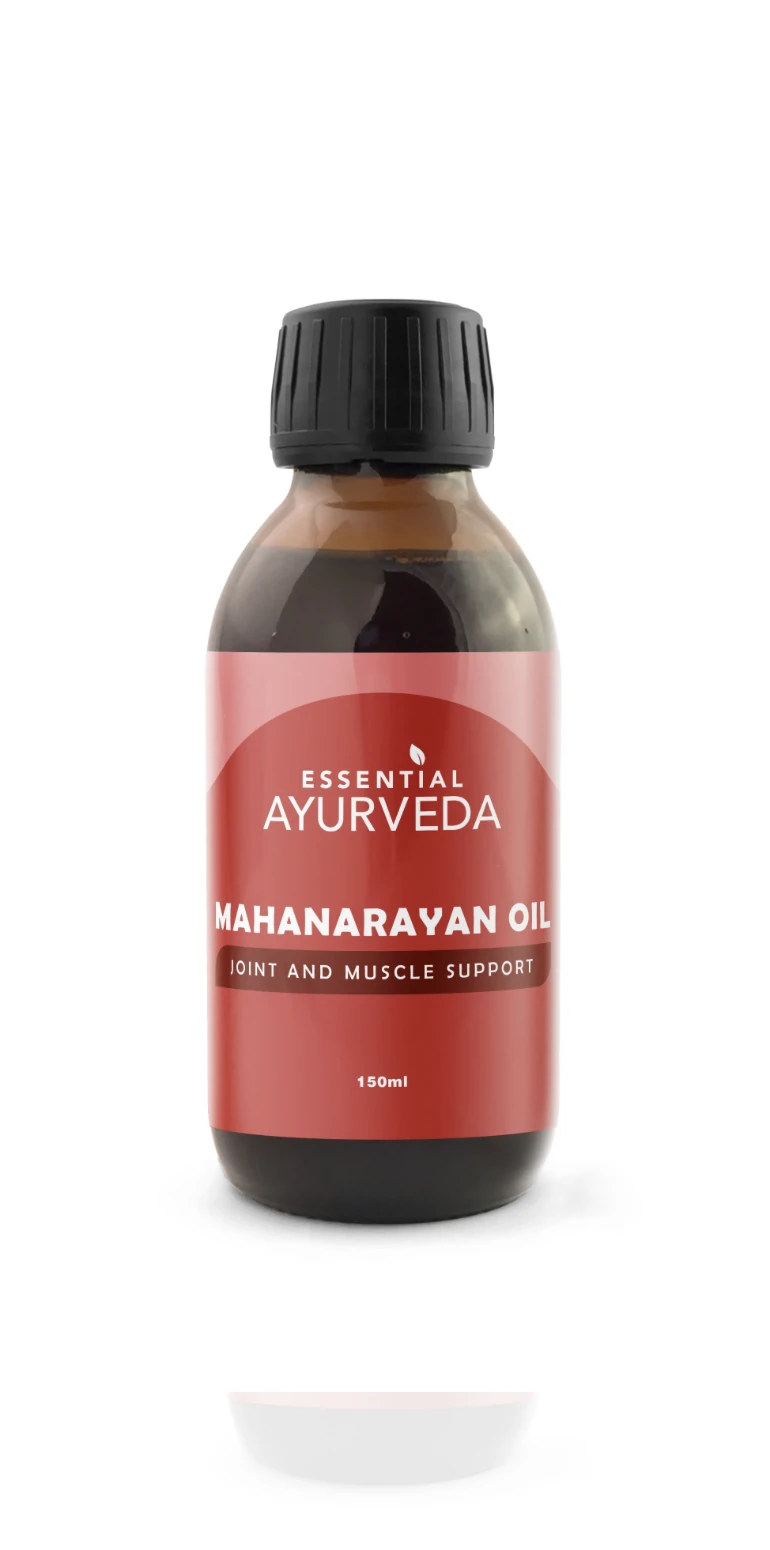 Mahanarayan Ayurvedic massage oil from Essential Ayurveda